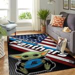 carolina panthers nfl football 34 area rug living room and bed room rug rug regtangle carpet floor decor home decor 0