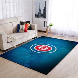 Chicago Cubs MLB Nice Gift Home Decor Rectangle Area Rug Living Room Rug