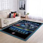 carolina panthers nfl team pride rectangle area rug area rug living room carpet rug regtangle carpet floor decor home decor 0