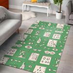 celestial print pattern area rug living room rug home decor 0