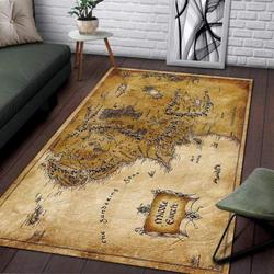 The Lord Of The Rings Wooden Style Nice Gift RectangleLiving Room Rug