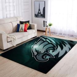 NFL Philadelphia Eagles Rectangle Rug Personalized Non-Slip Carpet Gift For Football Fans 2003274