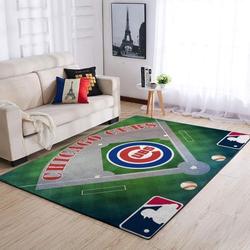 Chicago Cubs Area Rug Mlb Baseball Team Logo Carpet Living Room Rugs V965