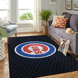 Chicago Cubs Area Rug Mlb Baseball Team Logo Carpet Living Room Rugs V966