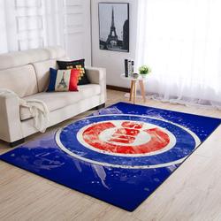 Chicago Cub Area Rug Mlb Baseball Team Logo Carpet Living Room Rugs V972