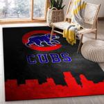 chicago cubs mlb 14 area rug living room and bed room rug rug regtangle carpet floor decor home decor 0