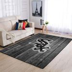 chicago white sox mlb area rugs baseball living room carpet team logo wooden home rug regtangle carpet floor decor home decor 0