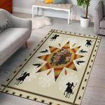 chief and warriors native american area rug living room rug home decor 0