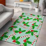 christmas candy cane pattern print area rug living room rug home decor 0