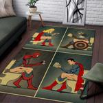 christmas gift super hero in bathroom 002area rug living room rug home decor floor decor 0