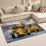 christmas santa claus and snowman area rug living room rug home decor floor decor rb7a8e7e8573 0
