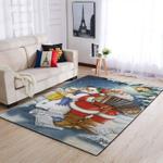 christmas santa claus snowman area rug 19092719 ofd area rug living room carpet rug regtangle carpet floor decor home decor 0