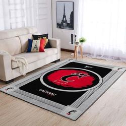 NCAA Cincinnati Bearcats Football Team Logo Carpet Rug Living Room 200305213 3