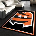 cincinnati bengals banner nfl 25 area rug living room and bed room rug rug regtangle carpet floor decor home decor 0