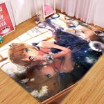 cinderella girls anime 5 area rug living room and bed room rug rug regtangle carpet floor decor home decor 0