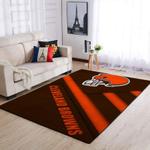 cleveland browns area rug living room rug home decor nfl football floor decor 1910072 0