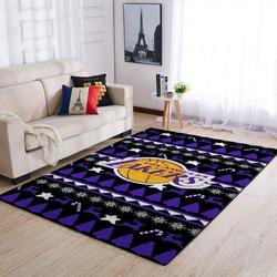 NBA Los Angeles Lakers Rectangle Rug Personalized Non-Slip Carpet Gift For Basketball Fans 1910291