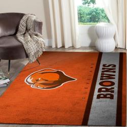 NFL Cleveland Browns Area Rug Football Rug Carpet Floor Decor Home Decor V1771