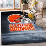 cleveland browns nfl 11 area rug living room and bed room rug rug regtangle carpet floor decor home decor 0