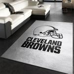 cleveland browns nfl 24 area rug living room and bed room rug rug regtangle carpet floor decor home decor 0