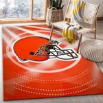 cleveland browns nfl 7 area rug living room and bed room rug rug regtangle carpet floor decor home decor 0