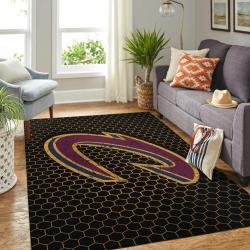 NBA Cleveland Cavaliers Rectangle Rug Personalized Non-Slip Carpet Gift For Basketball Fans V6620