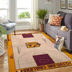 NBA Cleveland Cavaliers Rectangle Rug Personalized Non-Slip Carpet Gift For Basketball Fans V17247