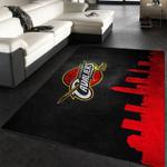 cleveland cavaliers nba 1 area rug living room and bed room rug rug regtangle carpet floor decor home decor 0