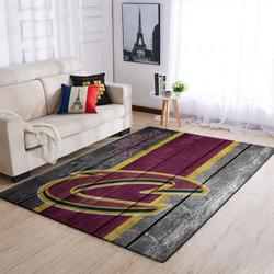 NBA Cleveland Cavaliers Rectangle Rug Personalized Non-Slip Carpet Gift For Basketball Fans