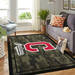 cleveland indians mlb area rugs camo style living room carpet team logo home rug regtangle carpet floor decor home decor 0