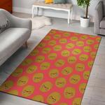 coffee black pattern print area rug living room rug home decor 0
