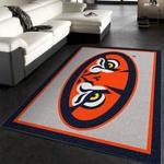 college spirit auburn sport area rug carpet team logo home decor floor 0
