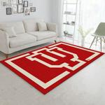 college spirit indiana sport area rug for christmas team logo home dec 0