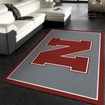 college spirit nebraska sport area rug for christmas team logo home de 0