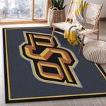 college spirit oklahoma state sport area rug team logo home decor floo 0