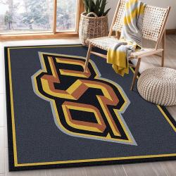 College Spirit Oklahoma State Sport Area Rug Team Logo Home Decor Floo