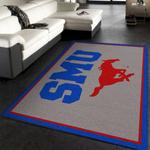 college spirit southern methodist sport area rug team logo christmas g 0