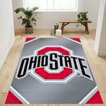 collegiate the ohio state university buckeyes logo rug living room rug 0