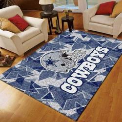 Cowboys Rug Living Room Rug Home Decor Area Rug Living Room Rug Home Decor Floor Decor