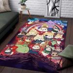 corgi avengers area rug living room rug home decor marvel movie home decor 0