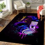 cupcake blue pattern print area rug living room rug home decor 0