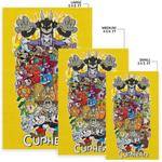 cuphead area rug living room rug home decor home decor bedroom living room decor 0