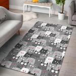 cute naruto chibi area rug living room rug home decor carpet 0