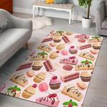 cyborg robot pattern print area rug living room rug home decor 0