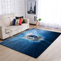 NBA Dallas Mavericks Rectangle Rug Personalized Non-Slip Carpet Gift For Basketball Fans V3649
