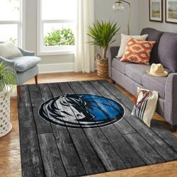 NBA Dallas Mavericks Rectangle Rug Personalized Non-Slip Carpet Gift For Basketball Fans