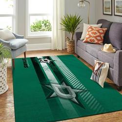 NHL Dallas Stars Rectangle Rug Personalized Non-Slip Carpet Gift For Ice Hockey Fans 20030450 1