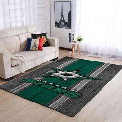 NHL Dallas Stars Rectangle Rug Personalized Non-Slip Carpet Gift For Ice Hockey Fans