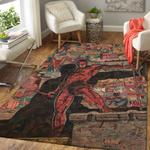 daredevil comic area rug rug regtangle carpet floor decor home decor 0