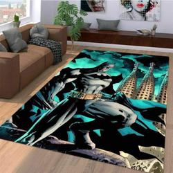 Dc Batman Area Rug Living Room Rug Home Decor Movie Home Decor Rb7A8E7E2881